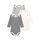 Petit Bateau Unisex Baby A01tb Gestreifter Body mit langen Ärmeln (3er Pack), Größe: 12 Monate, Farbe: Variante 1