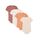 Pippi made with love Unisex Baby Body Ss Ao-printed (4-pack) Formender Body (4er Pack), Größe: 104, Farbe: Brown