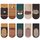 Kyopp 5/10 Paar Socken Baby Kleinkinder ABS rutschfeste Sock Tiermotive Stoppersocken Baumwolle Crew Socks, Größe: 1-3 Jahre, Farbe: NEW Zebra-5 Paar