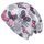 Wollhuhn Kinder Beanie – Zweilagige Longbeanie aus Jersey, wendbar & weich – mit Grauer Innenseite – Handmade in Deutschland – ganzjährig tragbar, Größe: 52-54, Farbe: Schmetterlinge Grau