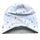 Wollhuhn Kinder Beanie – Zweilagige Longbeanie aus Jersey, wendbar & weich – mit Grauer Innenseite – Handmade in Deutschland – ganzjährig tragbar, Größe: 48-50, Farbe: Blumen Zartblau