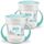NUK Mini Magic Cup Trinklernbecher | auslaufsicherer 360°-Trinkrand | ab 6 Monaten | praktische Griffe | BPA-frei | 160 ml | neutral | 2 Stück, Stil: Standard (2 Stück), Farbe: Türkis