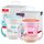 NUK Mini Magic CupNight Trinklernbecher | 6+ Monate | 160 ml | 360°-Auslaufschutz-Rand zum Trinken von jeder Seite |Leuchtet im Dunkeln | Griffe für einfaches Halten | BPA-frei| Häschen(rosa) |2 Stück, Stil: Leuchteffekt (2 Stück), Farbe: Rosa