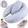 Chilling Home 2 in 1 Stillkissen XXL Schwangerschaftskissen Seitenschläferkissen für Baby,Pregnancy Pillow mit Innenkissen and Baumwoll Stillkissenbezug,Kissen Schwangerschaft Stillkissen(Blau), Farbe: Light Blau