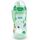 NUK First Choice Kiddy Cup Kunststoff Trinklernbecher | 12+ Monate | auslaufsichere | beissresistenter Trinkschnabel | Clip & Schutzkappe | 300 ml | BPA-frei | Grün, Größe: 1 Stück (1er Pack), Farbe: Green