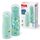 NUK Mini-Me Cup Set für Kleinkinder | Sip & Flip-Aufsätze | 9-12+ Monate | 300 ml & 500 ml | Trinkflaschen für Kinder | Auslaufsichere, beissfeste Tülle & Trinkhalm | Bruchsicher | Mint Dots & Bee, Größe: 2-tlg. (300 ml & 450 ml), Farbe: Grün