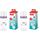 NUK Perfect Match Babyflasche | 3+ Monate | 260 ml | Anti-Kolik-Babyflasche | PP | Temperature Control Anzeige | Nilpferd | 1 Stück (Packung mit 2), Größe: 1 x 260ml (Packung mit 2), Farbe: Nilpferd