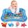 Infinno Wassermatte Baby Wasserspielmatte Spielzeug, Spielmatte Baby für 3 6 9 Monate Blauer Ozean, Größe: 26 x 20 inches, Farbe: Blau