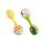 Fisher-Price Rumba-Rasseln - Set aus 2 Rasseln mit bunten Perlen und weichen Griffen, fördert die sensorische Entwicklung und Feinmotorik, für Babys ab 3 Monaten, BLT33, Farbe: 2 Rumba-Rasseln