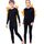 Thermounterwäsche Kinder, Funktionsunterwäsche Junge Skiunterwäsche Mädchen mit Fleece Winter atmungsaktiv Thermowäsche Set Warm Weich Funktionswäsche Thermo Unterwäsche Thermounterhemd für Kinder, Größe: L/135-145cm, Farbe: Blau