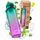 My Vesperbox – Minny - Kinder Trinkflasche auslaufsicher – 500ml – mit Strohhalm oder Sieb - leichte Tritan Wasserflasche - BPA frei - für Kindergarten, Schule (Lila - Grün 500ml), Größe: 500 ml, Farbe: Lila - Grün