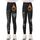 Tilozs Mädchen Thermoleggings Gefütterte Winter Hosen Warm High Waist Elastisch Sport Leggings Kinder mit Diamantdruck, Größe: 122-128, Farbe: Herzform