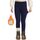 AMIYOYO Thermoleggings Mädchen Gefütterte Leggings mit Fleece Winter Lange Thermohose Kinder Verdickte Warme Thermounterwäsche Blickdicht Elastisch, Größe: 158-164, Farbe: Dunkelblau