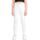 KEREDA Leggings Mädchen Baumwolle Sport Kinder Sportleggings Teenager Lang Hosen, Größe: 152-158, Farbe: Weiß