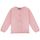 Soudittur Strickjacke Mädchen Basic Kinder Cardigan Lange Ärmel Baumwollstrickpullover Schuluniform mit Knöpfen 110-160, Größe: 8-9 Jahre, Farbe: Rosa