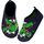 Kyopp Hausschuhe Kinder Mädchen Barfussschuhe Kindergarten Slippers Jungen Rutschfest Pantoffeln für Atmungsaktive Weich Lauflernschuhe Kleinkinder Schuhe, Größe: 26/27 EU, Farbe: Grausame Dinosaurier 2234