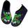Kyopp Hausschuhe Kinder Mädchen Barfussschuhe Kindergarten Slippers Jungen Rutschfest Pantoffeln für Atmungsaktive Weich Lauflernschuhe Kleinkinder Schuhe, Größe: 32/33 EU, Farbe: Grausame Dinosaurier 2234