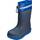 Playshoes Unisex Kinder Gummistiefel Regenstiefel GefüttertGummistiefel, Größe: 34 EU, Farbe: Marine Gefüttert