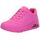 Skechers Mädchen Microspec Bright Retros Sneaker, Größe: 39.5 EU, Farbe: Hot Pink