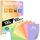Pastell Tonzeichenpapier DIN A4 - 100 Blatt 130g - 10 Farben – Festes Papier - Farbige Blätter für Schule, Kinder & DIY , Bastel, Pastellfarben - BLAUER ENGEL zertifiziert - MADE IN GERMANY, Größe: a4, Farbe: Pastelltöne