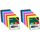 perfect ideaz 75 Blatt Tonkarton DIN-A5, 15 Farben, 180 g/m², made in Germany, Blauer Engel zertifiziert (15 Farben) (Packung mit 2), Größe: 1 Set (1 x 75 Blatt) (Packung mit 2), Farbe: 15 Farben