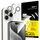 NEW'C für iPhone 15 Pro für Panzerglas 6,1 Zoll (2 Stück) und Kamera Panzer Schutz Glas für Kameraschutz (2 Stück) für iPhone 15 Pro (6,1")-Kratzfest -extrem widerstandsfähig -9H-Härteglas, Größe: 15 Pro 6,1 Zoll, Farbe: Transparent