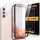UniqueMe 5 Stück Schutzfolie für Samsung Galaxy S22 Plus, Schutzglas mit Positionierhilfe 3 Stück Panzer Schutz Glas und 2 Stück Kameraschutz, 9H Härte, HD Displayschutz, Blasenfrei, Kratzfestigkeit, Größe: Samsung Galaxy S22 Plus, Farbe: Transparent