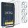 QHOHQ 3 Stück Panzer Schutz Glas für iPhone 14 / iPhone 13 mit 3 Stück Kameraschutz, 9H Härte Panzer folie Schutzfolie, HD Displayschutz Folie, Anti-Kratzer, Bläschenfrei, Größe: iPhone 14/13 6.1 Zoll, Farbe: Transparent