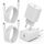 USB C Ladegerät,USB C Kabel [Apple MFi Zertifiziert] iPhone ladekabel für iPhone 17 Air/16/15 Pro Max 15/16 Plus iPad Netzteil Schnellladegerät Stecker Schnellladekabel USB c Power Adapter, Größe: 2Pack, Farbe: Weiß