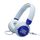 JBL Junior 320, On-Ear-Kopfhörer mit Kabel und eingebautem Mikrofon für Kinder, JBL Safe Sound, niedriger Lautstärke, 12 mm Soft Pad und Sticker-Set, tragbares Design, Blau, Farbe: blue