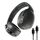 Skullcandy Crusher Evo Wireless Bluetooth-Kopfhörer mit zusätzlichem USB-C-Ladekabel, multisensorischem Bass, schallisolierender Over-Ear-Passform, 40 Stunden Akkulaufzeit - Schwarz, Farbe: Grau