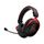 HyperX Cloud II Wireless Gaming-Headset, 2,4-GHz, 30 Std. Akku, 20 m Reichweite, DTS Headphone Spatial Audio, 53-mm-Treiber, HyperX Komfort, abnehmbares Mikrofon, Schwarz-Rot, Stil: Cloud II 2021 Edition, Farbe: Schwarz/Rot