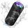 Ortizan Bluetooth Lautsprecher, Musikbox Bluetooth 5.3, Lautsprecher wasserdicht IPX7, RGB Licht, 30h Akku, Bass Boost, TWS Paarung, AUX, Micro SD, 3 EQ, Eingebautes Mikrofon für Reisen Camping, Farbe: Holzkohle schwarz