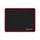 TECKNET Mauspad, 280 x 210 mm Gaming Mousepad mit Wasserdicht und Rutschfester Gummi für PC-Büro, Arbeit, Gaming, Studium, Laptop, Computer, Zuhause-Rot, Größe: 280L x 210B mm, Farbe: Rot
