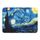 AOKSUNOVA Gaming Mauspad Klein mit Motiv Van Gogh 28 x 20 cm Mousepad mit Design Mädchen Bunt, Größe: 280 x 200 mm, Farbe: Van Gogh-122