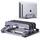 UGREEN Vertikaler Laptop Ständer Aluminium 3 Slot Vertikal Stand Vertikaler MacBook Ständer Platzsparende Halterung für MacBook Pro/Air, iPad, Huawei, Surface, Dell, HP und andere, Größe: 3 slots, Farbe: Purpurgrau