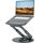 Laptop Ständer Höhenverstellbar mit 360° Drehbarer Basis, Ergonomisch Laptopständer, Laptop Erhoehung Fuer Schreibtisch, Standing Laptop Stand Computer Ständer mit MacBook Pro, Laptops 10–17"-Grau, Farbe: Grau