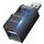 FORIDA 3-Port Mini USB-Hub, Tragbarer USB-Verteiler (1 Eingang, 3 Ausgänge) für Computer-Zubehör (Schwarz), Farbe: Rosa
