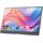 MAGICRAVEN Portable Monitor mit 2 Ständer, 15,6 Zoll Tragbarer Monitor 1920x1080 FHD Laptop Bildschirm Erweiterung IPS Screen, Mobiler Bildschirm für Laptop/PC/Mac,Plug und Play, Farbe: schwarz