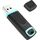 Vansuny USB Stick 64GB 3.0 High Speed USB-Stick 64GB USB 3.0 Stick Flash Drive mit LED-Indikator für PC/Laptop/Car Audio/Smart TV (64 GB, Cyan), Größe: 64 GB, Farbe: Cyan
