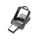 KOOTION USB Stick 32GB, USB C Stick USB 3.0 OTG Speicherstick 2-in-1 USB Flash Laufwerk Type C Flash Drive mit wasserdichtem Schlüsselanhänger für PC/Laptop/Notebook, Typ-C Mobiltelefon, usw (Schwarz), Größe: 32 GB USB 3.0, Farbe: 1 x Schwarz