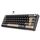 RK ROYAL KLUDGE R65 Mechanische Tastatur Kabellos, 60% Prozent Gaming Tastatur QWERTZ Gasket RGB mit Knopf und PBT Tastenkappen, Bluetooth/2.4G/USB-C QMK/VIA, Hot Swap Linearer Creamy Switches, Farbe: Gray