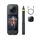 Insta360 X5 No-Drone-Bundle - wasserdichte 8K 360°-Kamera, Unsichtbarer Selfie-Stick-Effekt, Spitze im Schwachlicht, robuste auswechselbare Linsen, 3 h Akku, klarer Sound, Stabilisierung, Stil: No-Drone-Bundle, Farbe: Nachtschwarz