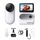 Insta360 GO 3S Wassersport-Bundle - Tragbare 4K Mini-Kamera, Freihand-POVs, Überall anbringbar, Stabilisierung, 140 min Akku, 10 m wasserdicht, KI-Bearbeitung, Schwarz, für Vlogs, Reisen, Outdoor, Stil: Wassersport-Bundle (128G), Farbe: Weiß