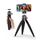 UBeesize Handy Stativ für Action Camera, Mini Tragbar Reise Vlog Ständer mit Wireless Fernbedienung, Farbe: Hochrot