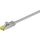 Goobay 92635 Lan Kabel 0,25meter doppelt geschirmt S-FTP - Netzwerkkabel CAT 7 Kabel 0,25m - LAN Kabel CAT 7 mit 10 Gigabit - RJ-45 Stecker - Grau, Stil: CAT 7, Größe: 0,25m, Farbe: Grau