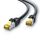 CSL - 2m CAT 7 Netzwerkkabel - Lan Kabel für 10 Gigabit High Speed Internetkabel, Hochgeschwindigkeits Ethernet Kabel, S FTP PIMF, 10 Gbps Cat.7 RJ45 - Switch Router Modem PC - 2 Meter Schwarz, Größe: 2,0m, Farbe: schwarz