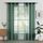 Woaboy Voile Gardinen Vorhänge Transparent Wohnzimmer mit Ösen Stores Gardinen Schlafzimmer Ösenvorhang Scheibengardine Schlaufengardinen Modern 2er Set 140x245 cm (B x H) Dunkelgrün, Größe: H245 x B140 cm (2er Pack), Farbe: Dunkelgrün