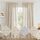 MIULEE Leinen Gardinen Vorhänge mit Kräuselband Wohnzimmer Gardine Vorhang Leinenoptik kräuselband Modern Voile Schienensystem Schlafzimmer 2er Set Bräunlich Weiss 140x260 cm, Größe: H260 x B140 cm (1er Pack), Farbe: Bräunlich Weiß