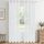 CUTEWIND Gardinen Weiss Transparent Vorhänge Weiss Schlafzimmer Ösenschal 2er Set, 200 cm Lang, 140 cm Breit, Vorhang mit Ösen Durchsichtig Gardine Fenster Wohnzimmer Kinderzimmer, Größe: H200 x B140 cm (2er Pack), Farbe: Weiß
